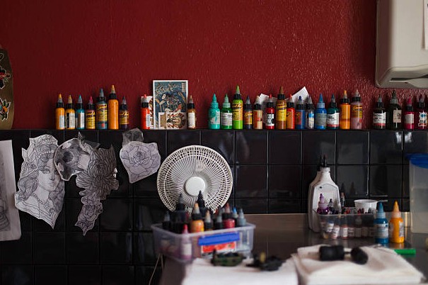 Ajanvarausjärjestelmä tatuointistudiolle - Hallinnoija